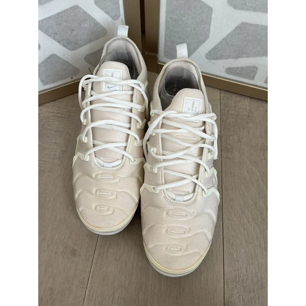 Nike Air Vapormax Plus Platinum Men 10.5 Wm 12 Eu 44.5 Retro Running Sneakers